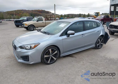 2017 Subaru Impreza Sport из США, поврежденный, VIN 4S3GTAM62H3707721